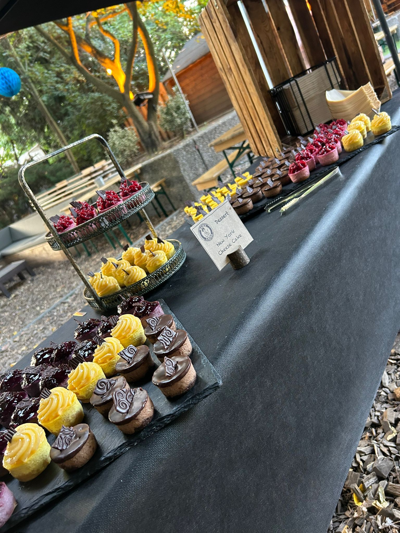 Süßes vom Buffet