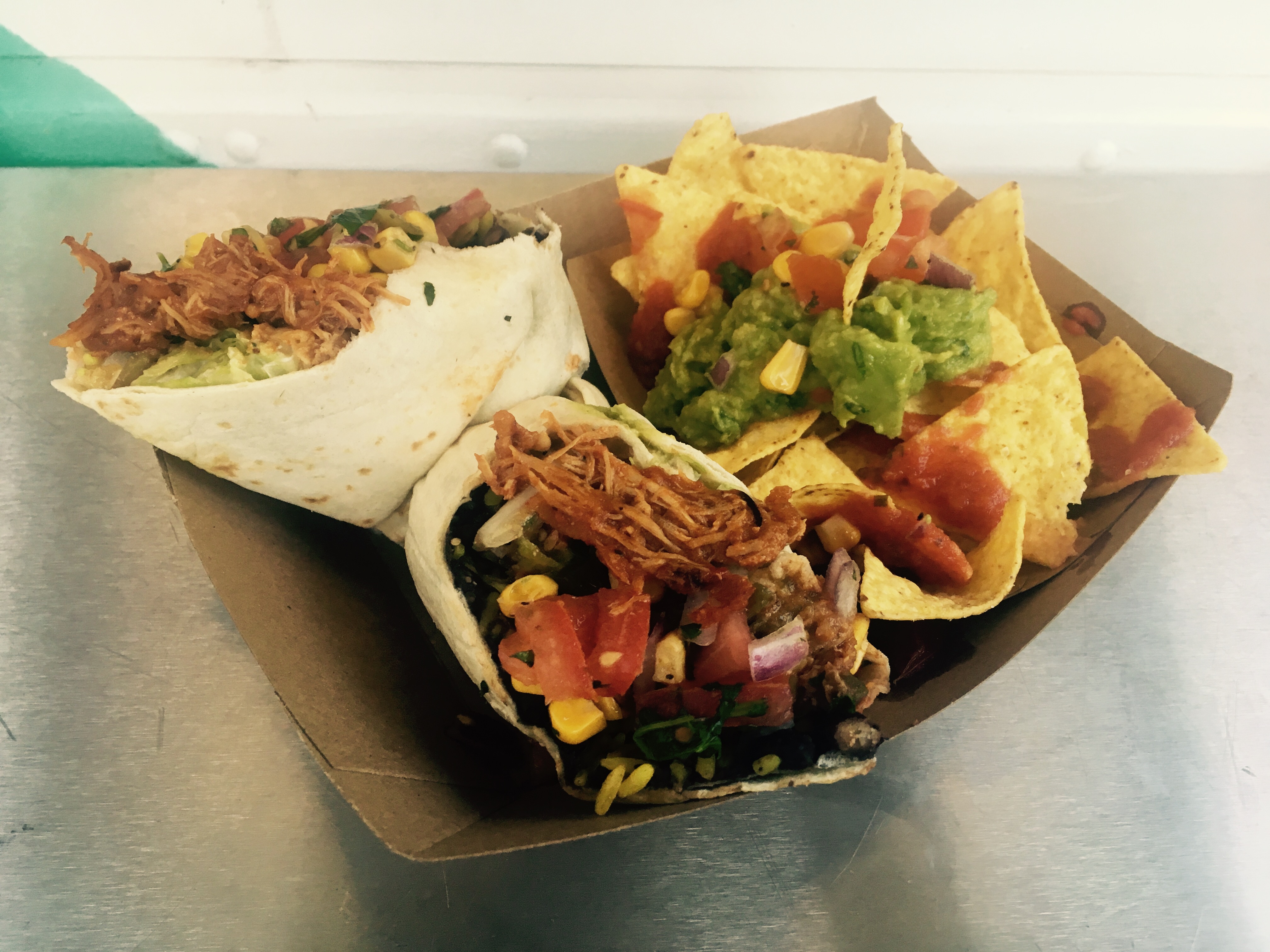 Burrito frisch von der Livecooking Station