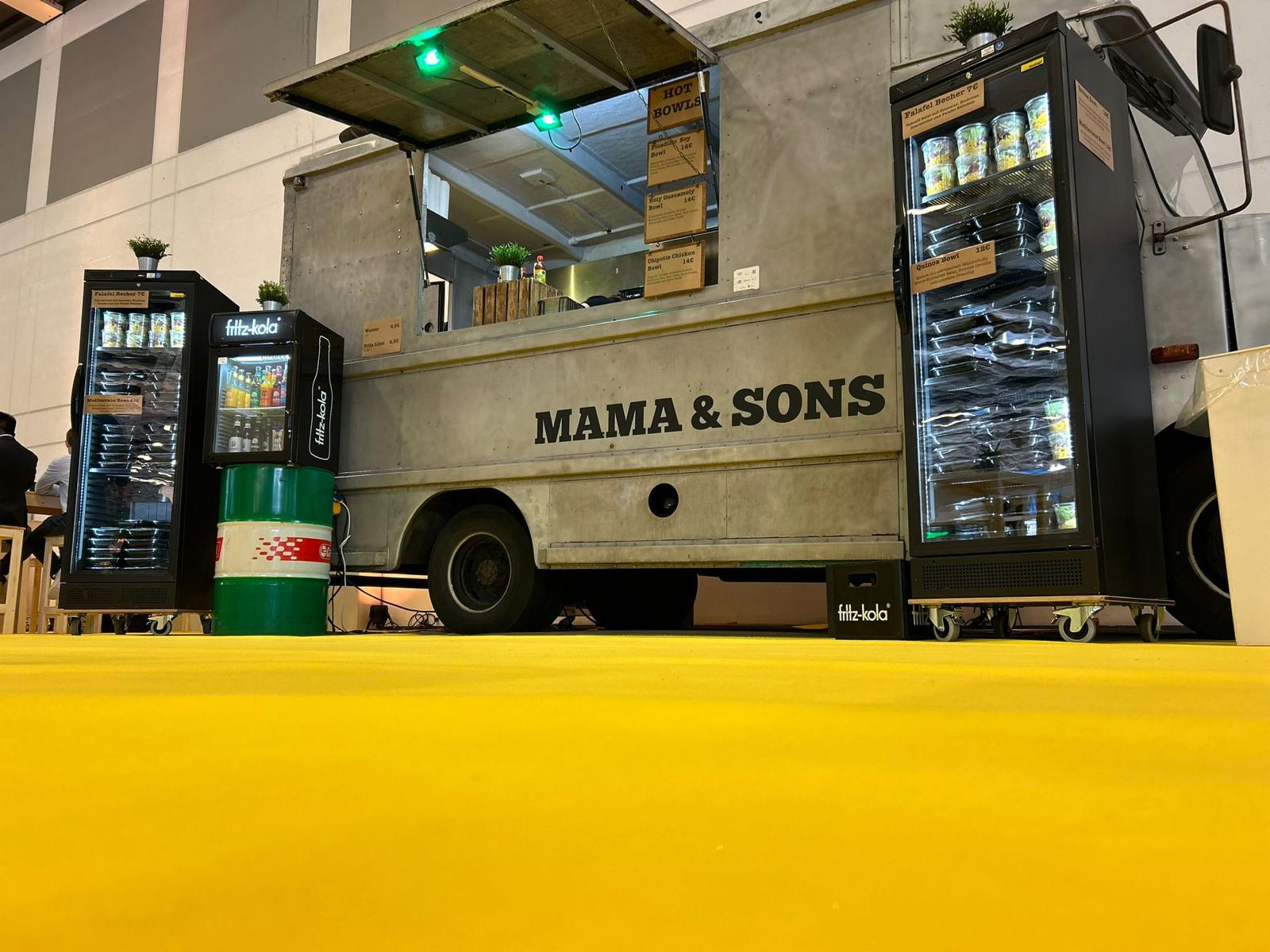 Foodtruck auf einer Messe