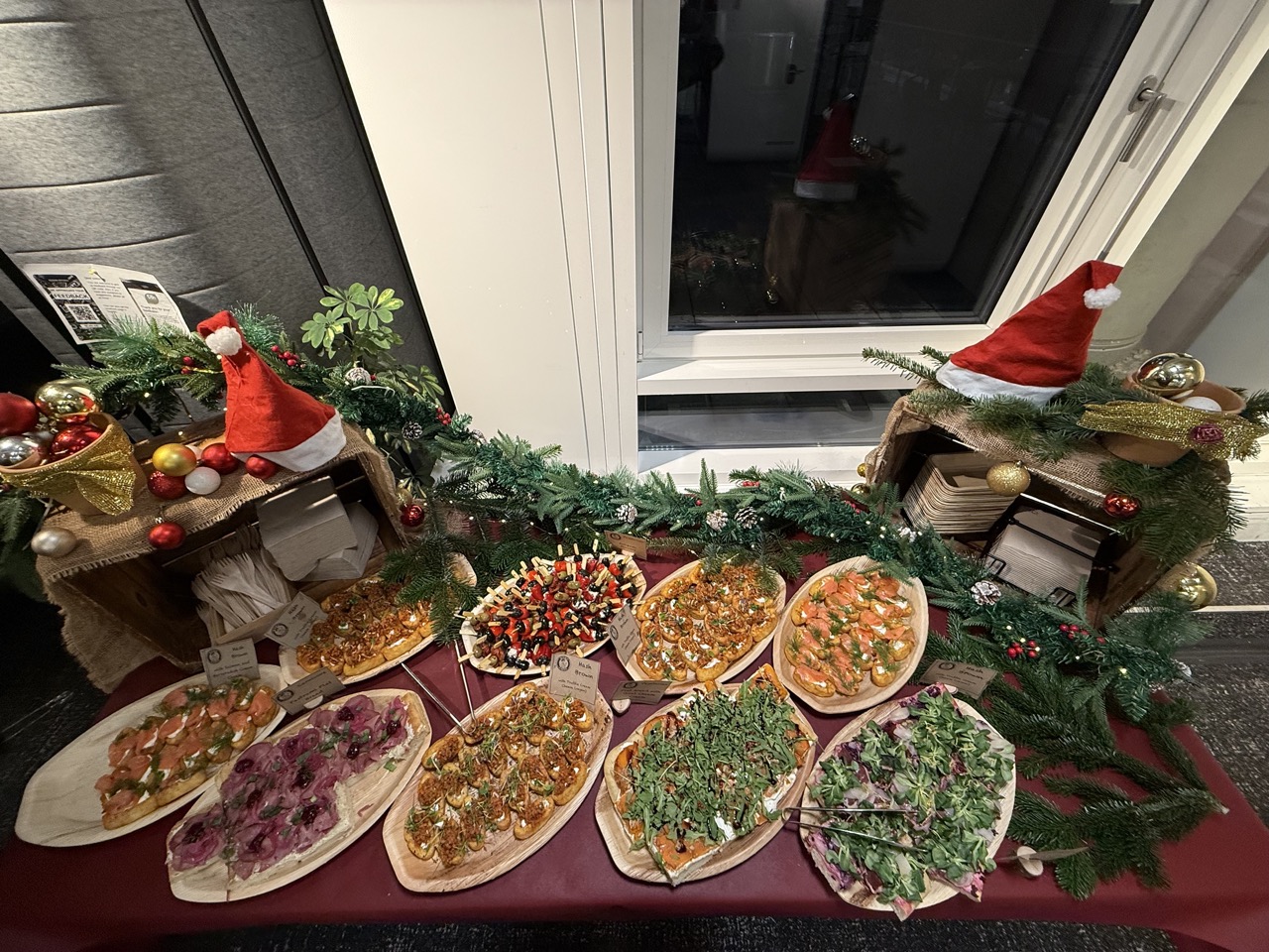 Festtags-Fingerfood zur Weihnachtsfeier